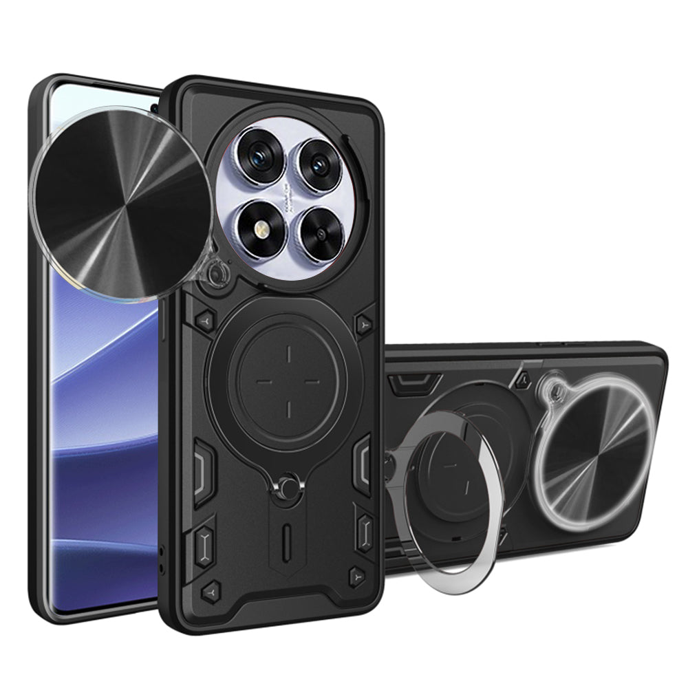 Hülle für Xiaomi Poco X7 / Note 14 Pro 5G, Techsuit, CamGuard Pro, Schwarz