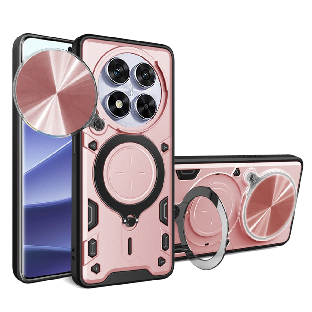 Hülle für Xiaomi Poco X7 / Note 14 Pro 5G, Techsuit, CamGuard Pro, Roségold