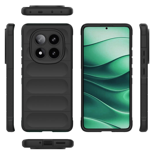 Coque pour Xiaomi Poco X7 / Note 14 Pro 5G, Techsuit, Magic Shield, Noire