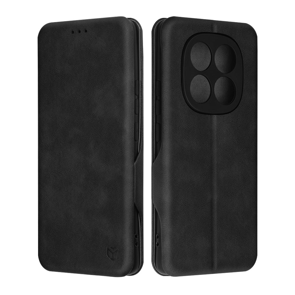 Coque pour Xiaomi Poco X7 / Note 14 Pro 5G, Techsuit, Safe Wallet Plus, Noire