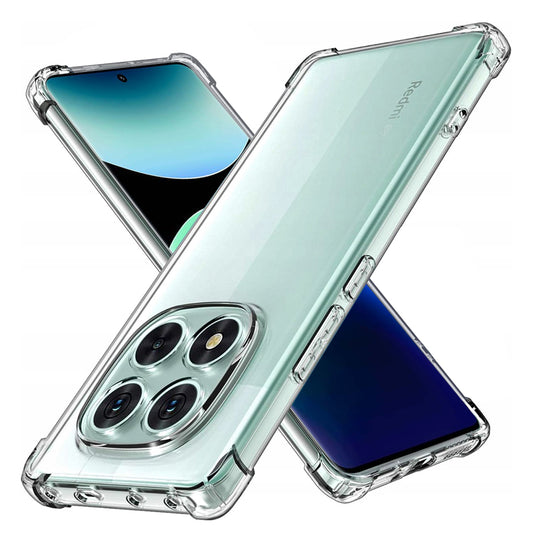 Hoesje voor Xiaomi Poco X7 / Note 14 Pro 5G, Techsuit, Schokbestendig Helder, Transparant