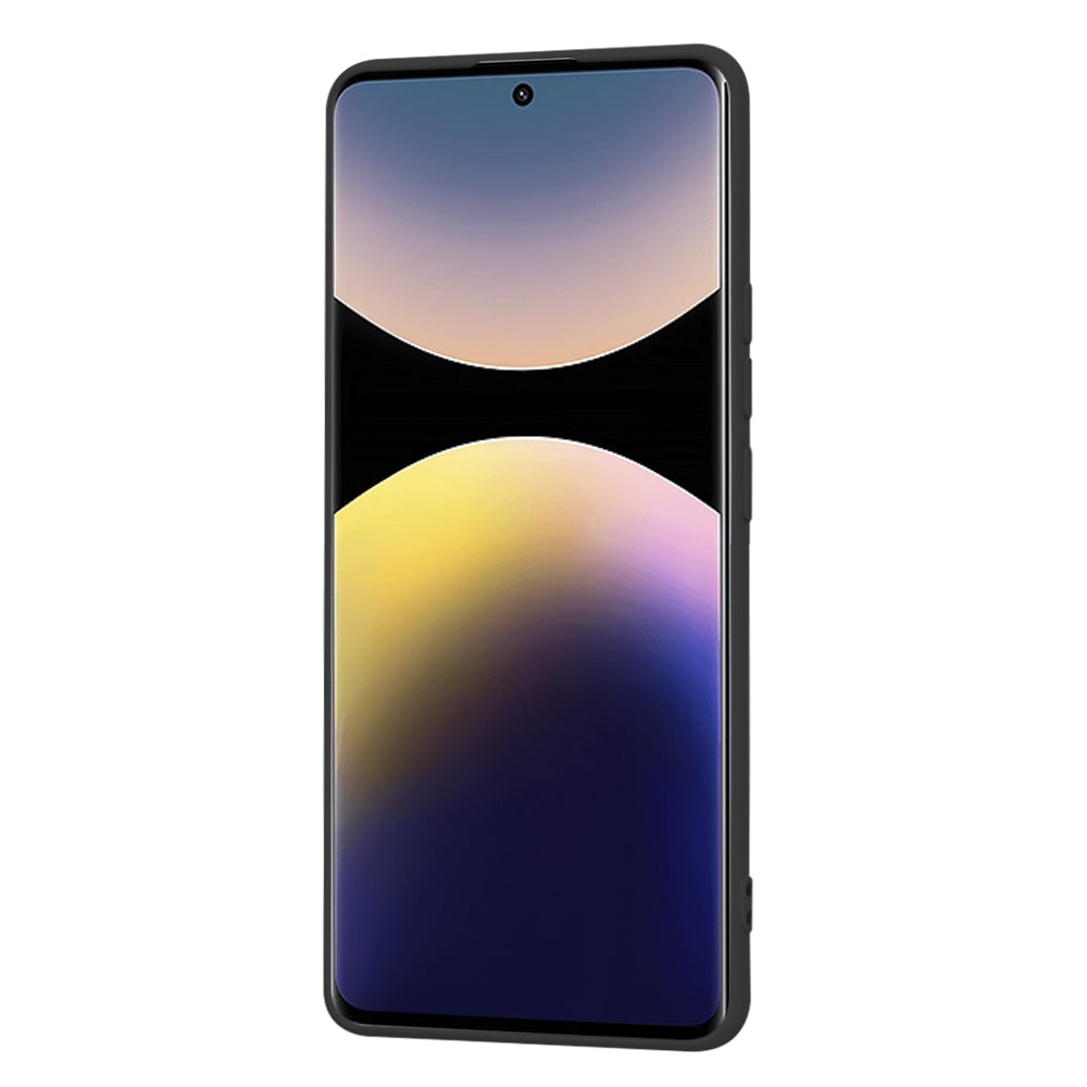 Hülle für Xiaomi Poco X7 / Note 14 Pro 5G, Techsuit, SoftFlex, Schwarz