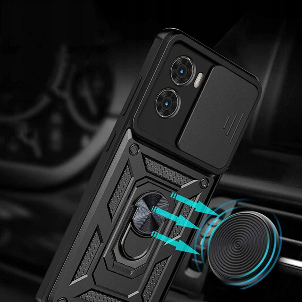 Coque pour Xiaomi Poco X7 Pro, Techsuit, CamShield, Noire
