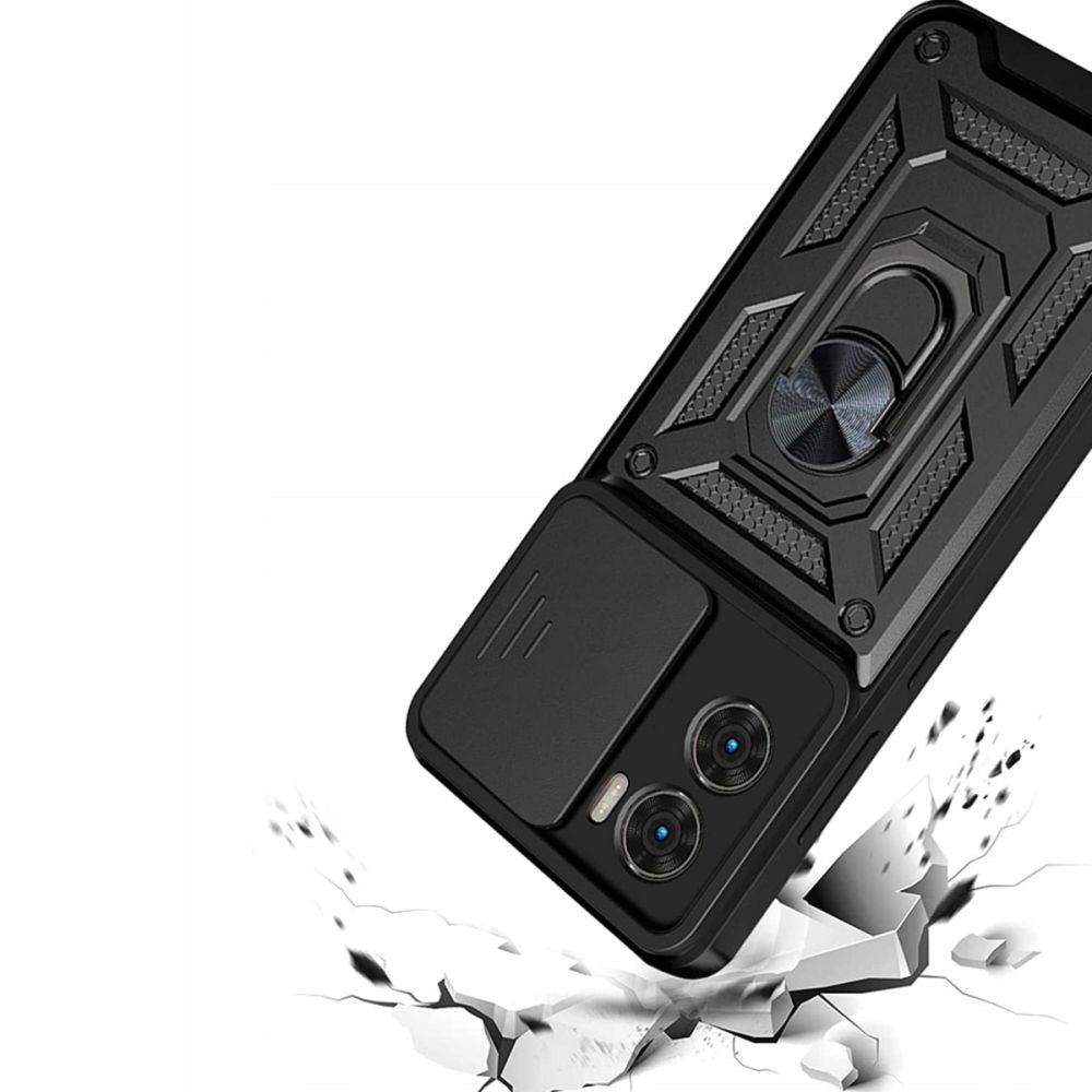 Coque pour Xiaomi Poco X7 Pro, Techsuit, CamShield, Noire