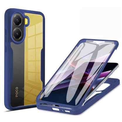Hoes voor Xiaomi Poco X7 Pro, Techsuit, ColorVerse 360, Blauw