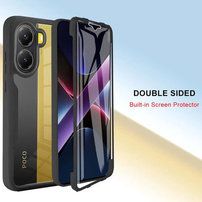 Hülle für Xiaomi Poco X7 Pro, Techsuit, ColorVerse 360, Lila