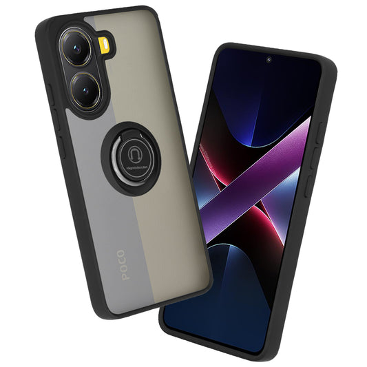 Hülle für Xiaomi Poco X7 Pro, Techsuit, Glinth, Schwarz