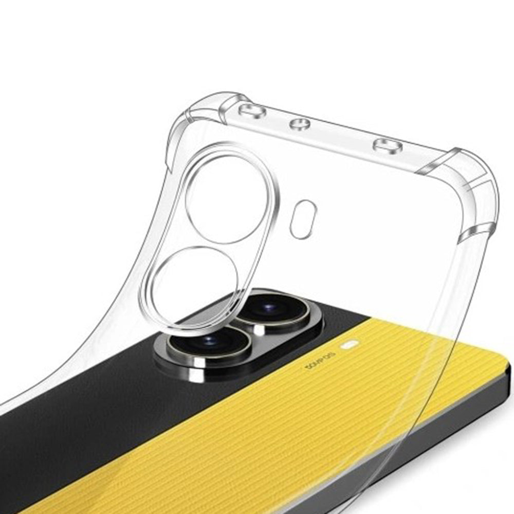 Hülle für Xiaomi Poco X7 Pro, Techsuit, stoßfest klar, transparent