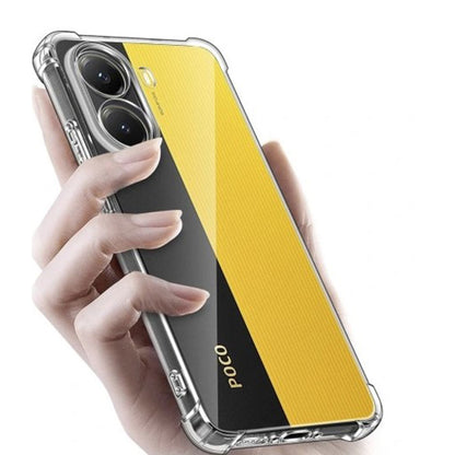 Hülle für Xiaomi Poco X7 Pro, Techsuit, stoßfest klar, transparent