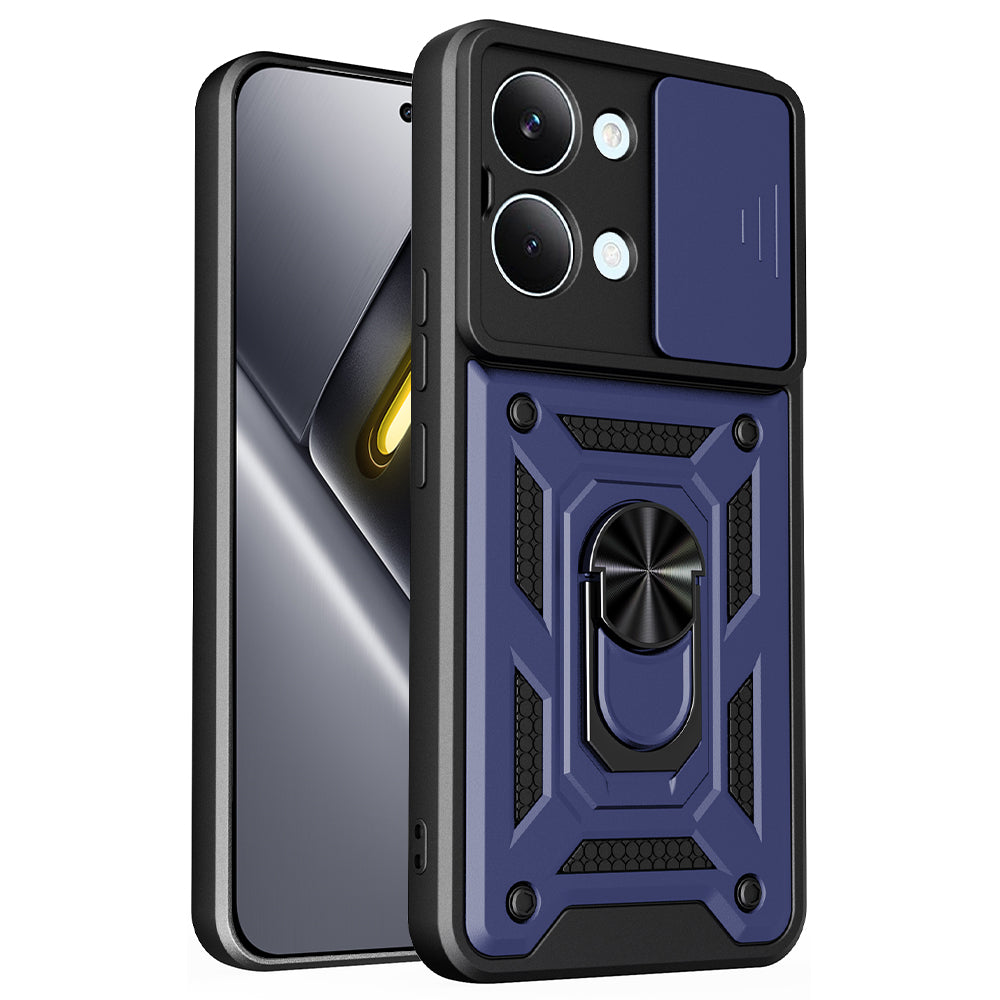 Étui pour Xiaomi Poco X8 Pro Max, Techsuit, CamShield, Bleu