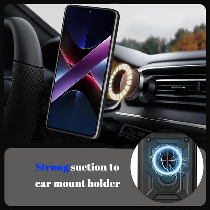 Case for Xiaomi Poco X8 Pro Max, Techsuit, CamShield, Gold