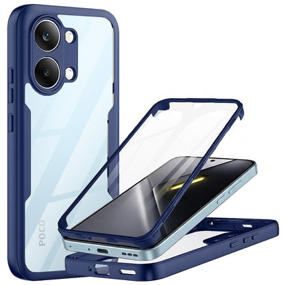 Coque pour Xiaomi Poco X8 Pro Max, Techsuit, ColorVerse 360, Bleue