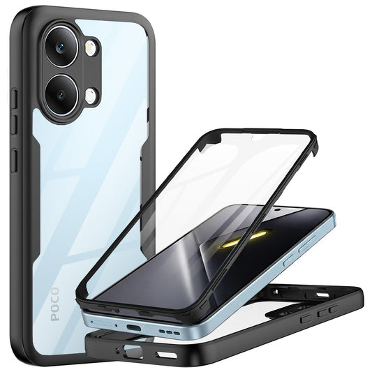 Coque pour Xiaomi Poco X8 Pro Max, Techsuit, ColorVerse 360, Noire
