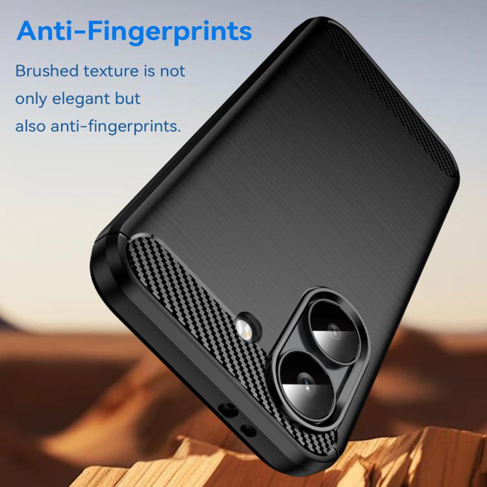 Coque pour Xiaomi Poco X8 Pro, Techsuit, Carbone, Bleue
