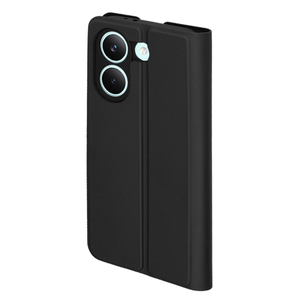 Hülle für Xiaomi Poco X8 Pro, Techsuit, Magskin Book, Schwarz