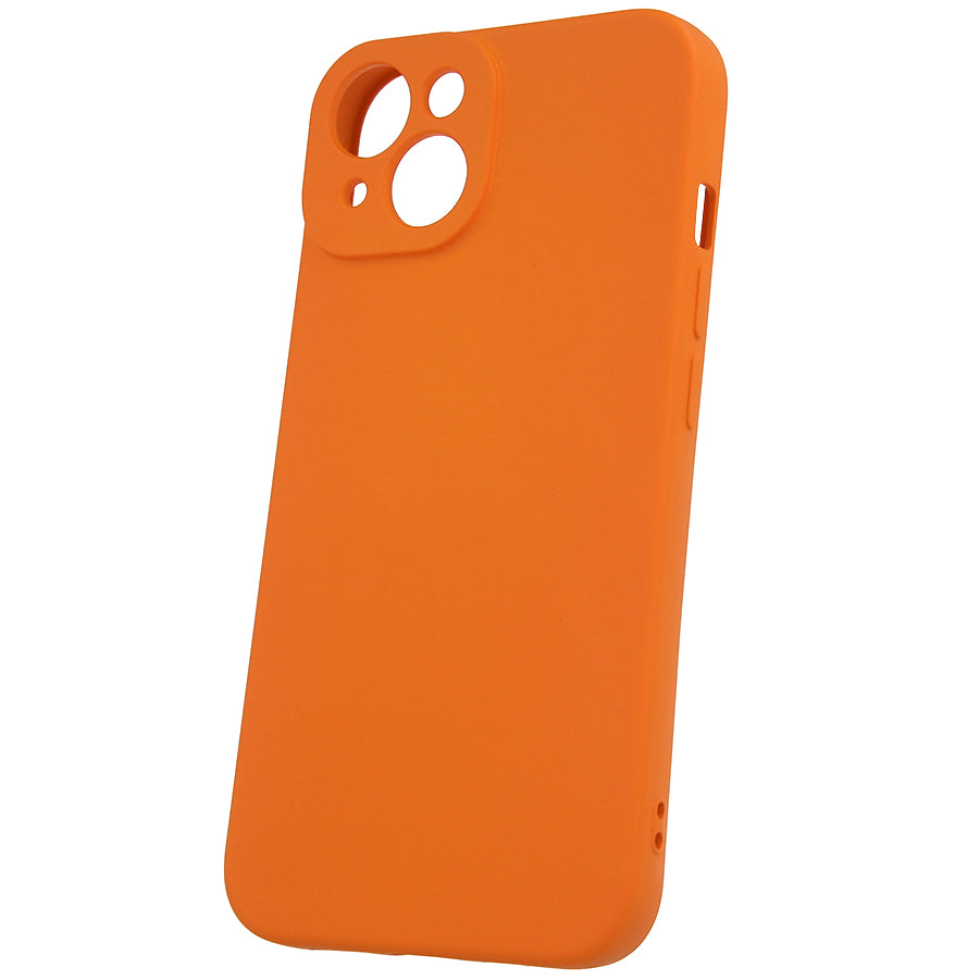 Coque pour Xiaomi Poco C65 / Redmi 13C, OEM, Silicone, Orange