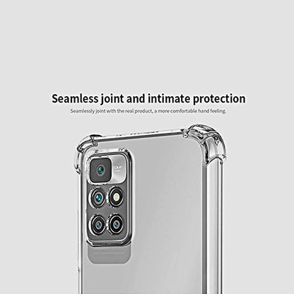 Coque pour Xiaomi Redmi 10 2022 / 10 (2021), Techsuit, Anti-choc Claire, Transparente