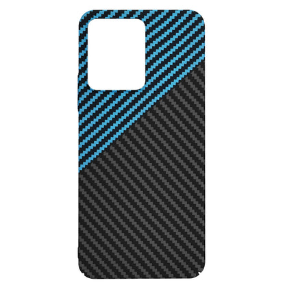 Hülle für Xiaomi Redmi 13C 5G / 13C / Poco C65, Techsuit, Carbonite FiberShell, Schwarz Blau