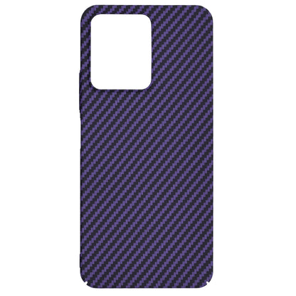 Coque pour Xiaomi Redmi 13C 5G / 13C / Poco C65, Techsuit, Carbonite FiberShell, Violet