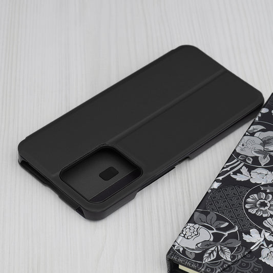 Hoes voor Xiaomi Redmi 13C 5G / 13C / Poco C65, Techsuit, eFold, Zwart