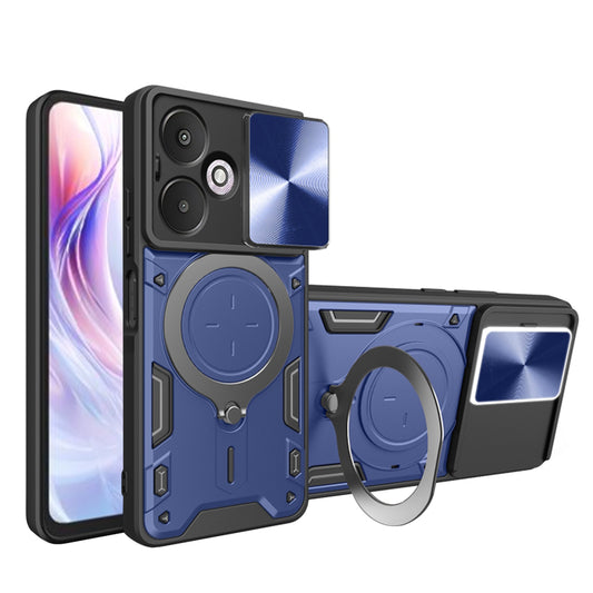 Hoesje voor Xiaomi Redmi 13C 5G, Techsuit, CamGuard Pro, Blauw