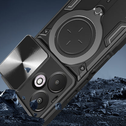 Hülle für Xiaomi Redmi 13C 5G, Techsuit, CamGuard Pro, Blau