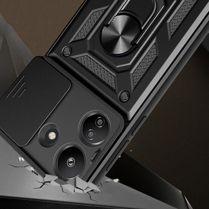 Hülle für Xiaomi Redmi 13C 5G, Techsuit, CamShield, Grün