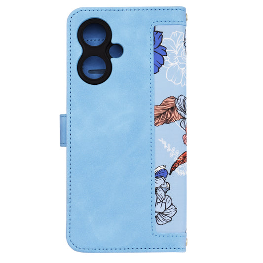 Hoesje voor Xiaomi Redmi 13C 5G, Techsuit, FlipCraft, Blauw