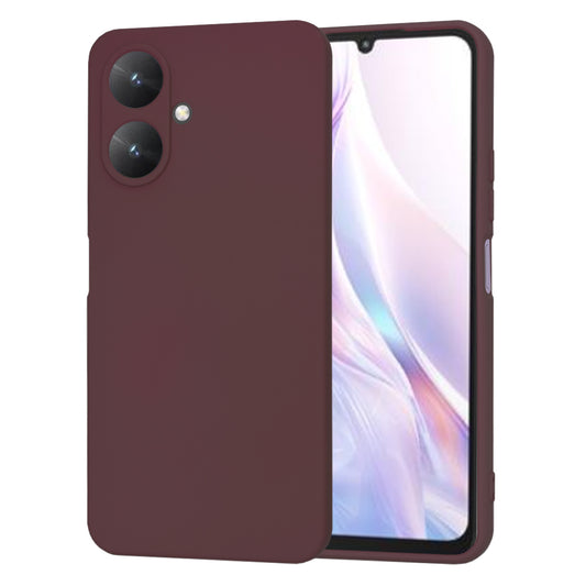 Coque pour Xiaomi Redmi 13C 5G, Techsuit, SoftFlex, Bordeaux