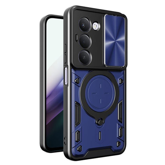 Hoes voor Xiaomi Redmi 15 5G / 15 4G, Techsuit, CamGuard Pro, Blauw