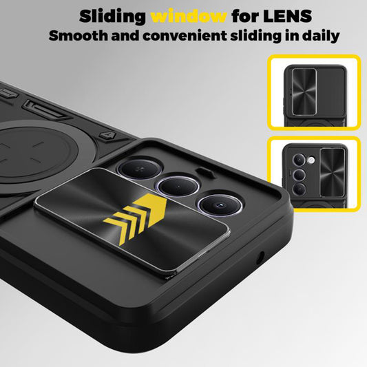 Hoes voor Xiaomi Redmi 15 5G / 15 4G, Techsuit, CamGuard Pro, Rood