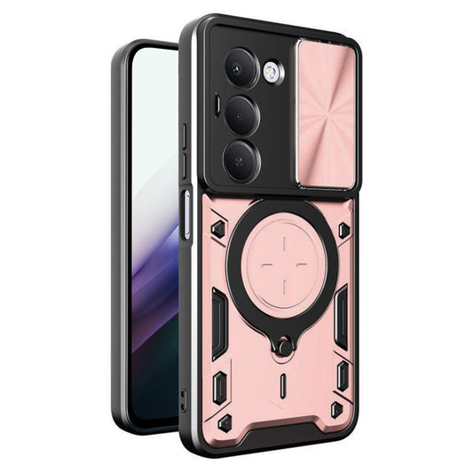 Hoes voor Xiaomi Redmi 15 5G / 15 4G, Techsuit, CamGuard Pro, Roze