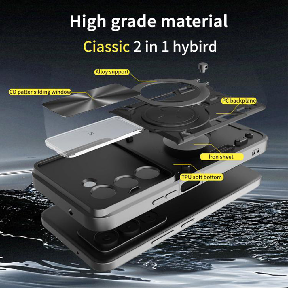 Hülle für Xiaomi Redmi 15 5G / 15 4G, Techsuit, CamGuard Pro, Rosa