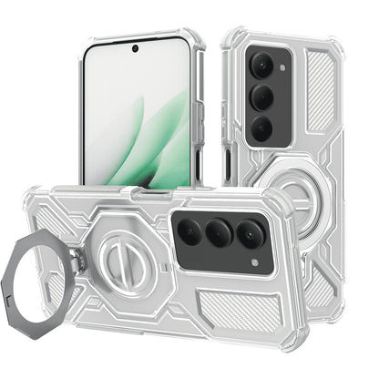 Étui pour Xiaomi Redmi 15 5G / 15 4G, Techsuit, Carbon Shield Pro, Blanc