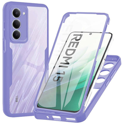 Coque pour Xiaomi Redmi 15 5G / 15 4G, Techsuit, ColorVerse 360, Violet