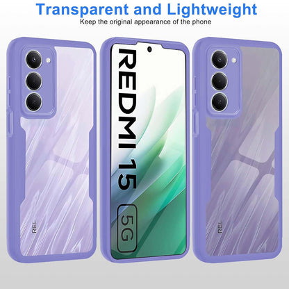 Coque pour Xiaomi Redmi 15 5G / 15 4G, Techsuit, ColorVerse 360, Violet