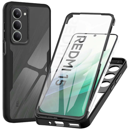 Coque pour Xiaomi Redmi 15 5G / 15 4G, Techsuit, ColorVerse 360, Noire
