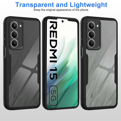 Coque pour Xiaomi Redmi 15 5G / 15 4G, Techsuit, ColorVerse 360, Noire