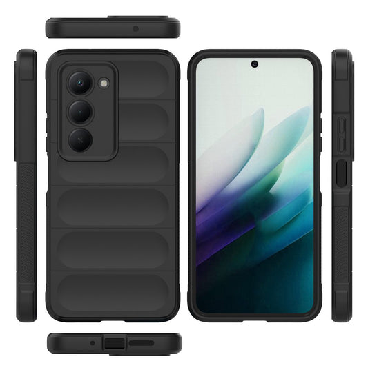 Hoes voor Xiaomi Redmi 15 5G / 15 4G, Techsuit, Magic Shield, Zwart