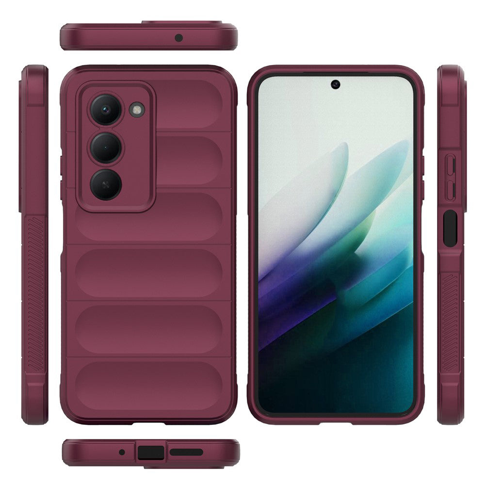 Coque pour Xiaomi Redmi 15 5G / 15 4G, Techsuit, Magic Shield, Bordeaux