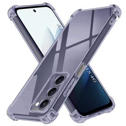 Hülle für Xiaomi Redmi 15 5G / 15 4G, Techsuit, stoßfeste klare, rauchfarben