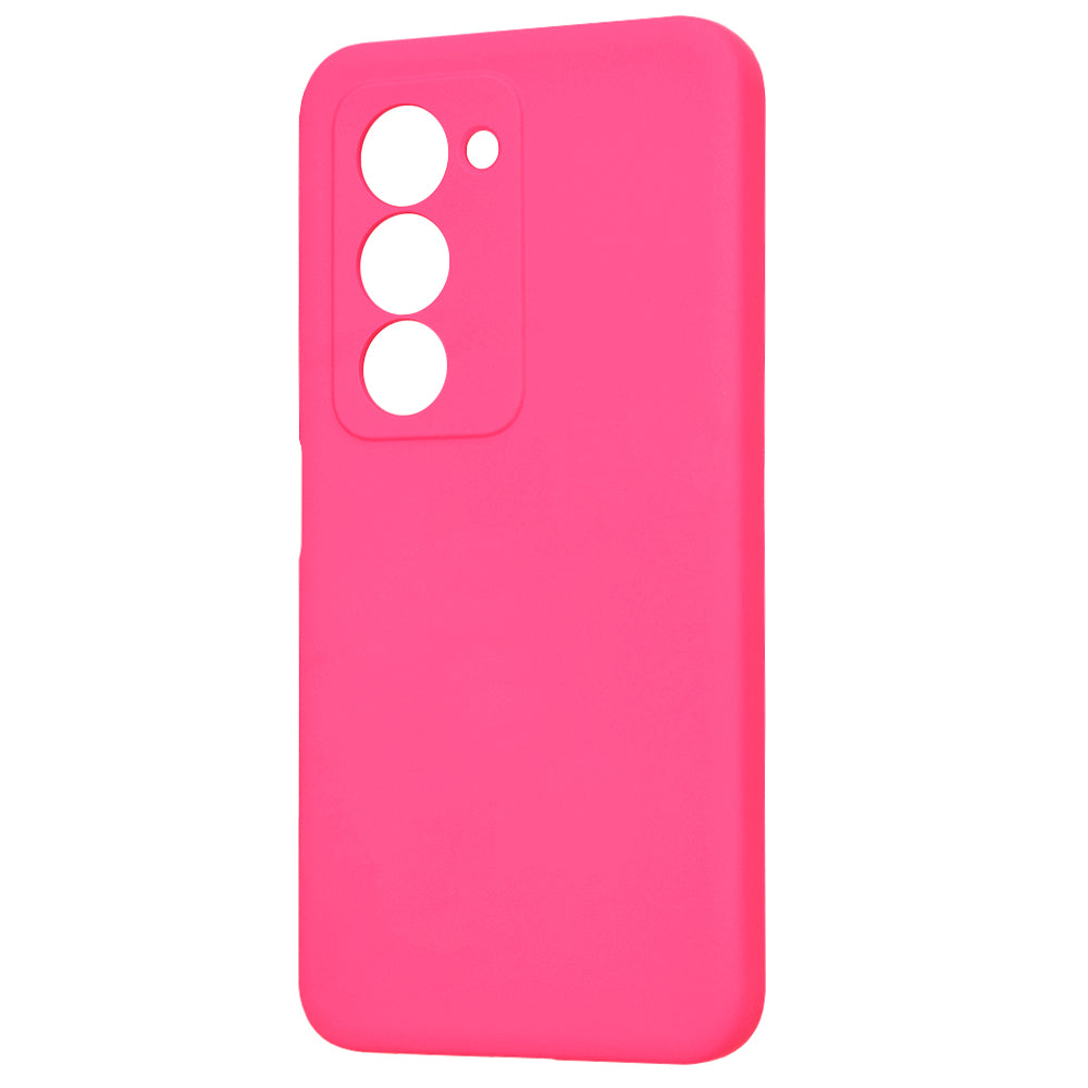 Hülle für Xiaomi Redmi 15 5G / 15 4G, Techsuit, SoftFlex, Dunkelrosa