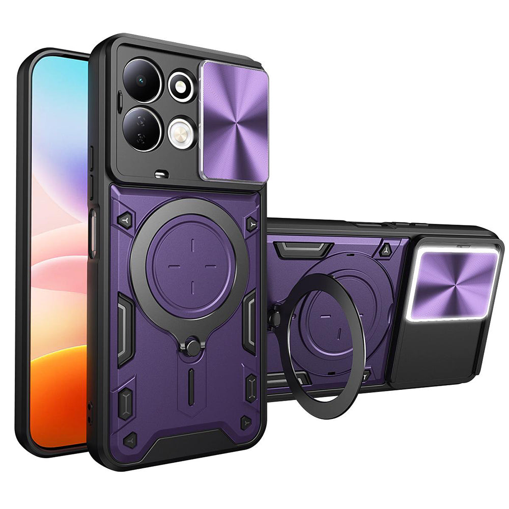Hülle für Xiaomi Redmi 17 5G / 17 4G, Techsuit, CamGuard Pro, Lila
