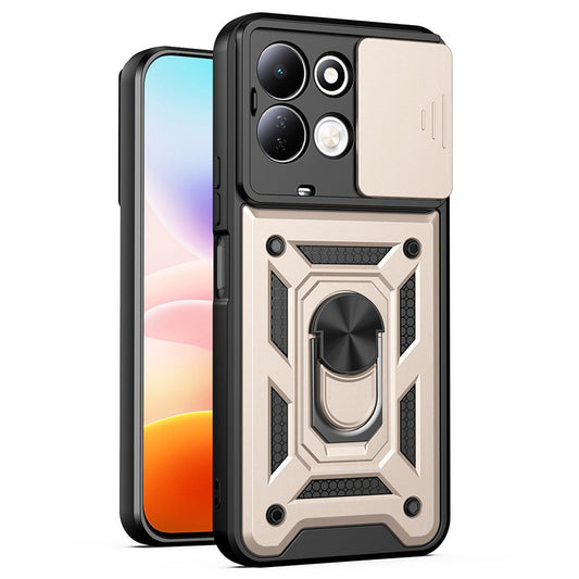 Hülle für Xiaomi Redmi 17 5G / 17 4G, Techsuit, CamShield, Gold