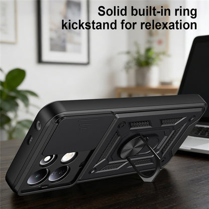 Hoesje voor Xiaomi Redmi 17 5G / 17 4G, Techsuit, CamShield, Roze Goud