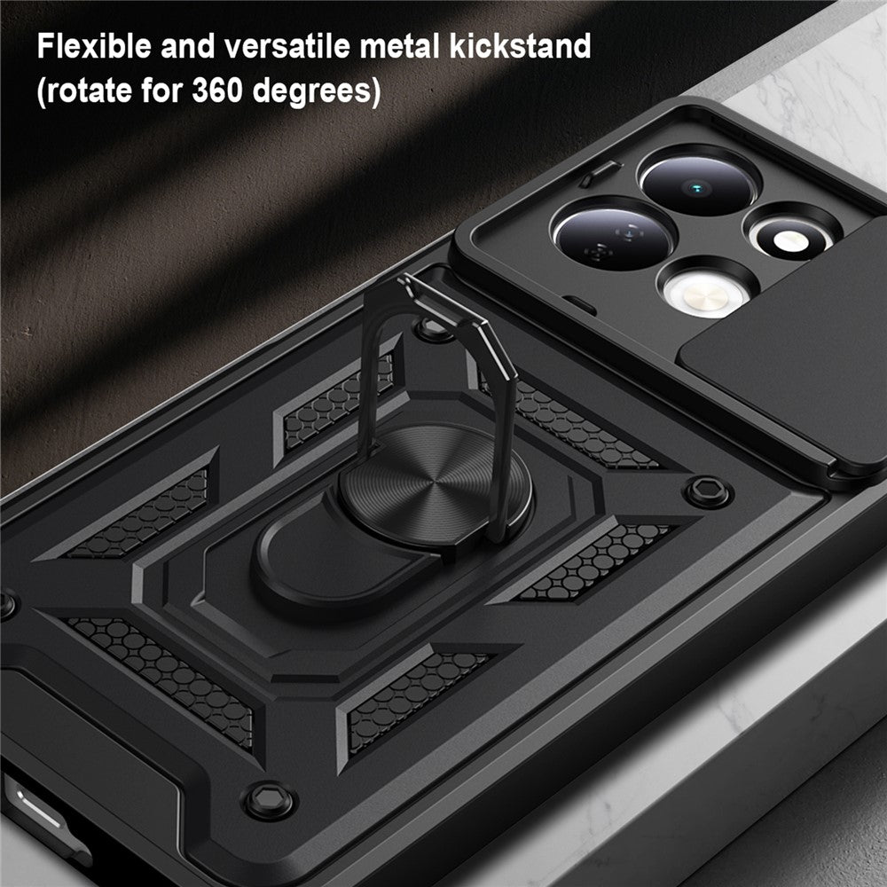 Hoesje voor Xiaomi Redmi 17 5G / 17 4G, Techsuit, CamShield, Roze Goud