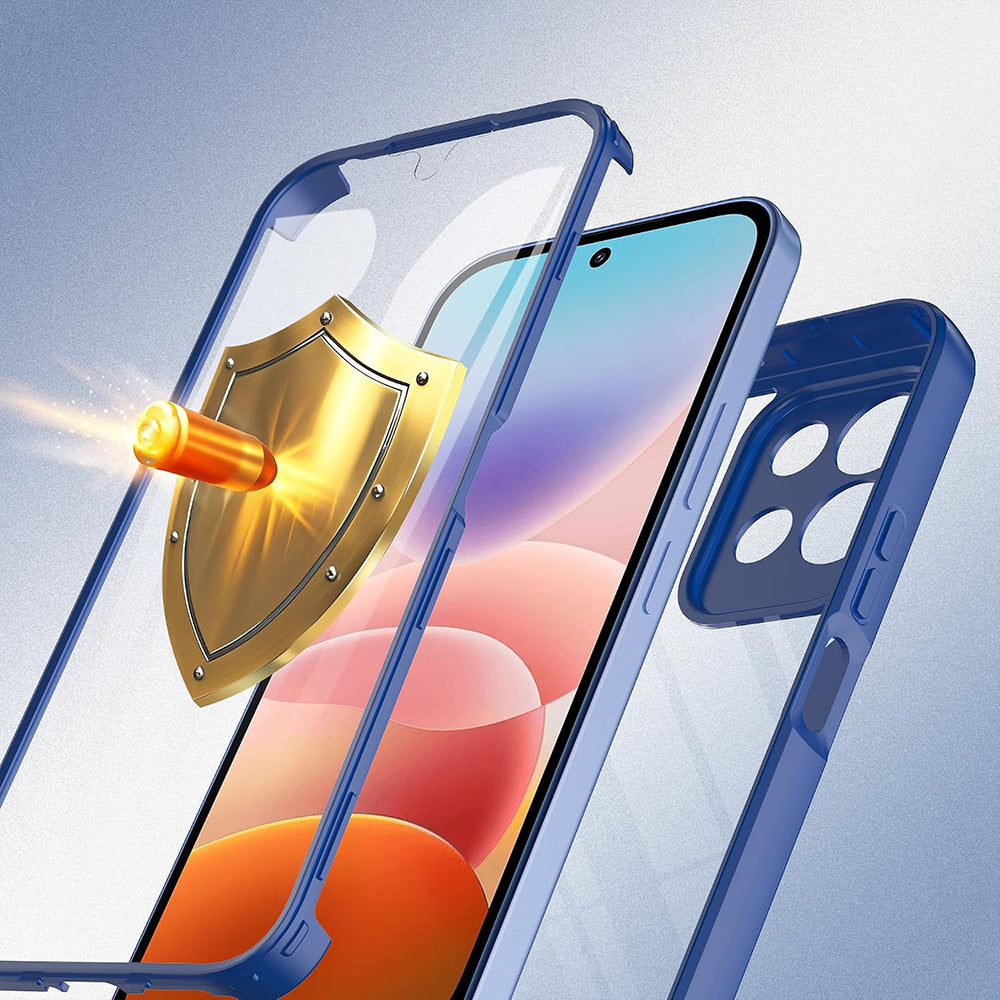 Hoesje voor Xiaomi Redmi 17 5G / 17 4G, Techsuit, ColorVerse 360, Blauw