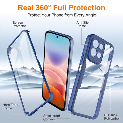 Coque pour Xiaomi Redmi 17 5G / 17 4G, Techsuit, ColorVerse 360, rose
