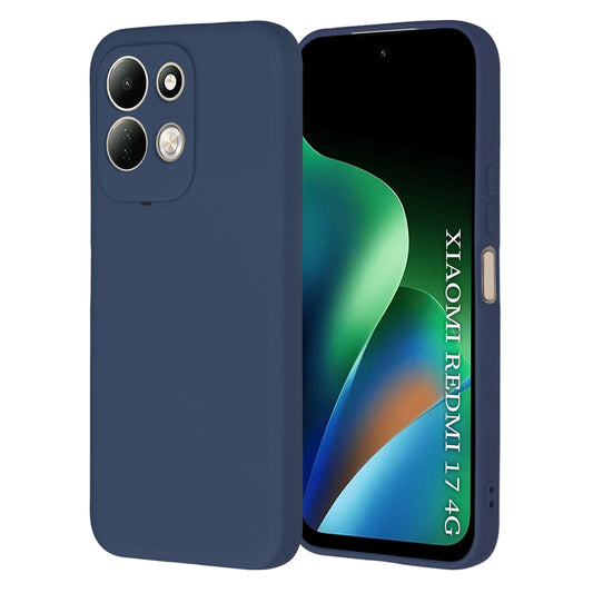 Hülle für Xiaomi Redmi 17 5G / 17 4G, Techsuit, SoftFlex, Marineblau