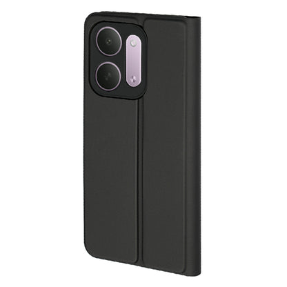 Coque pour Xiaomi Redmi 17C 5G, Techsuit, Magskin Book, Noire
